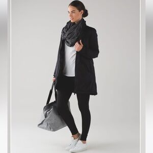 Lululemon Vinyasa Wrap - Running Luon Suited Jacquard Black White / Black